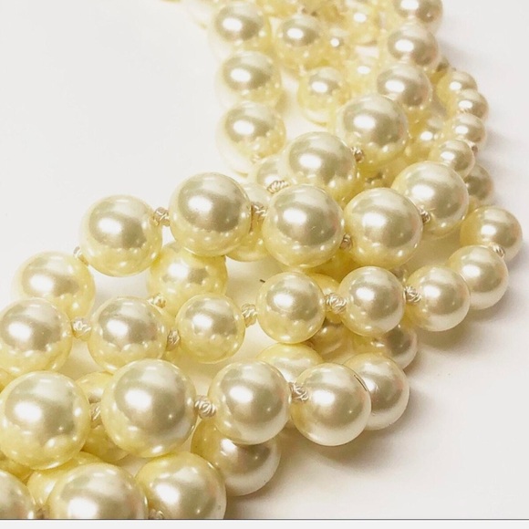 J.CREW PEARL TWISTED HAMMOCK NECKLACE - Picture 3 of 14